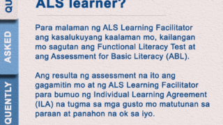 Introduction to ALS Program